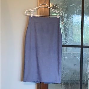 Midi pencil skirt